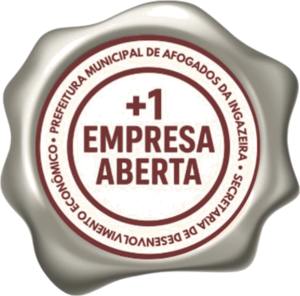 Selo +1 Empresa Aberta da Prefeitura de Afogados da Ingazeira